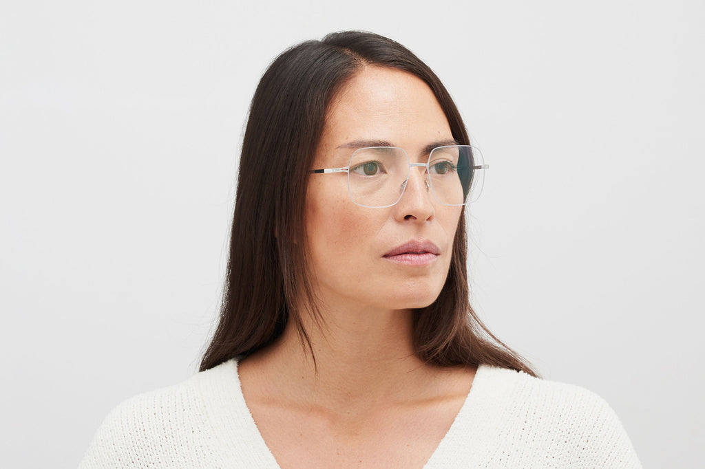 MYKITA® / LESSRIM - Himiko Eyeglasses Shiny Silver