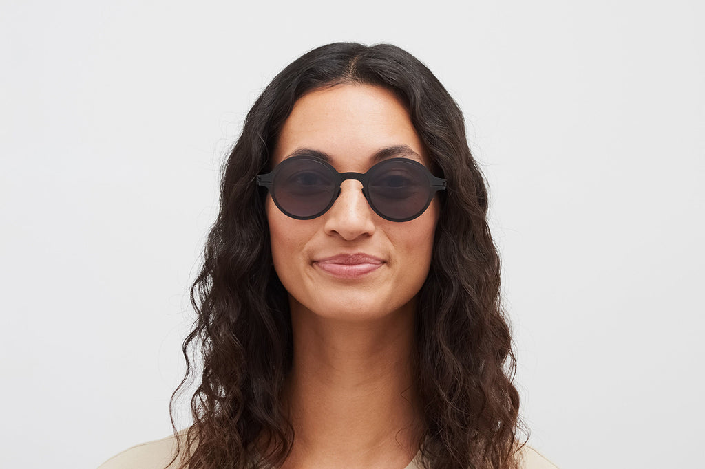 MYKITA - Nestor Sunglasses Black with Polarized Pro Hi-Con Grey Lenses