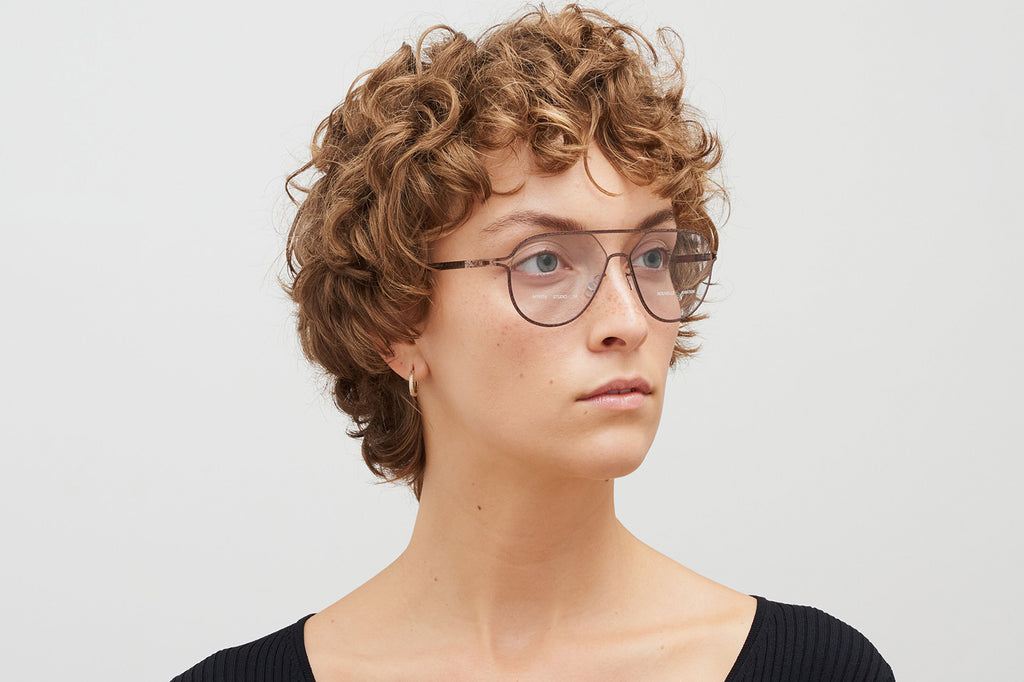 MYKITA - Studio 14.2 Eyeglasses Shiny Copper/Indigo Terrazzo