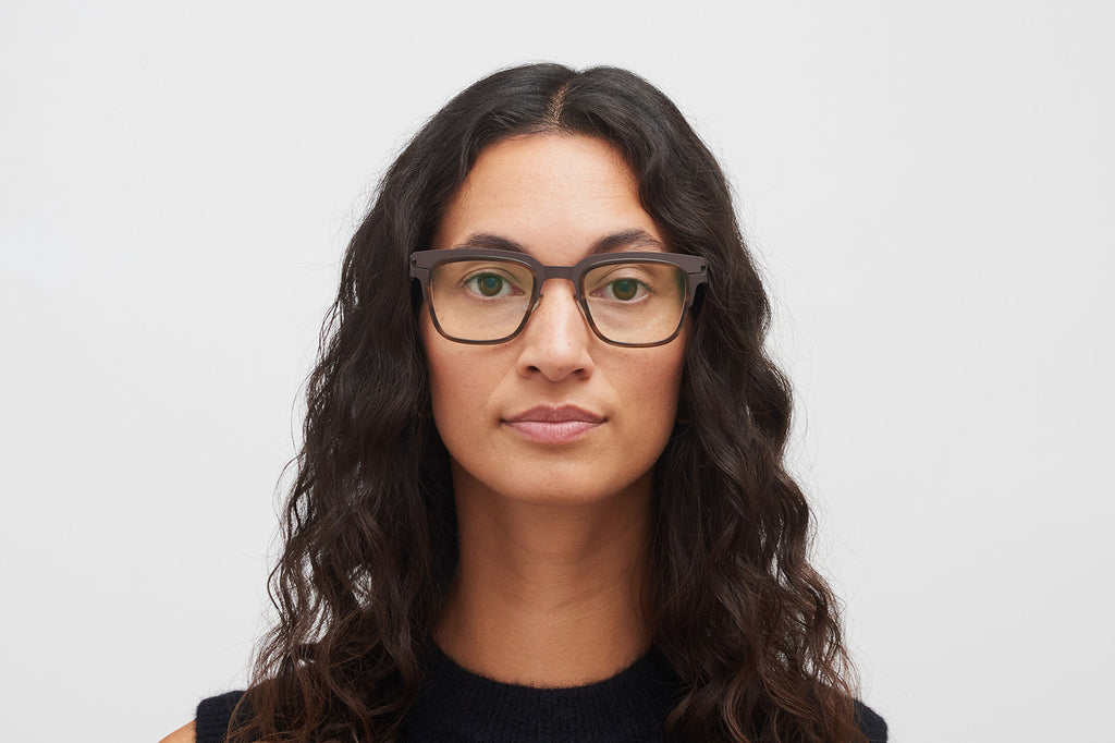 MYKITA® - Raymond Eyeglasses Dark Brown/Striped Brown