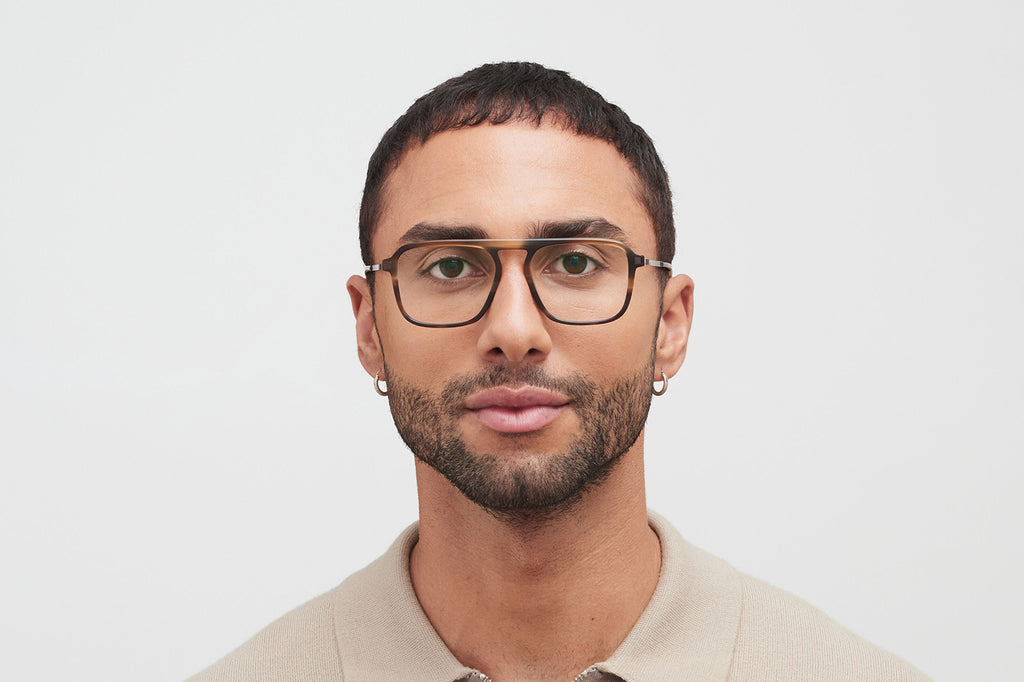 MYKITA® - Sonu Eyeglasses Striped Brown/Mocca