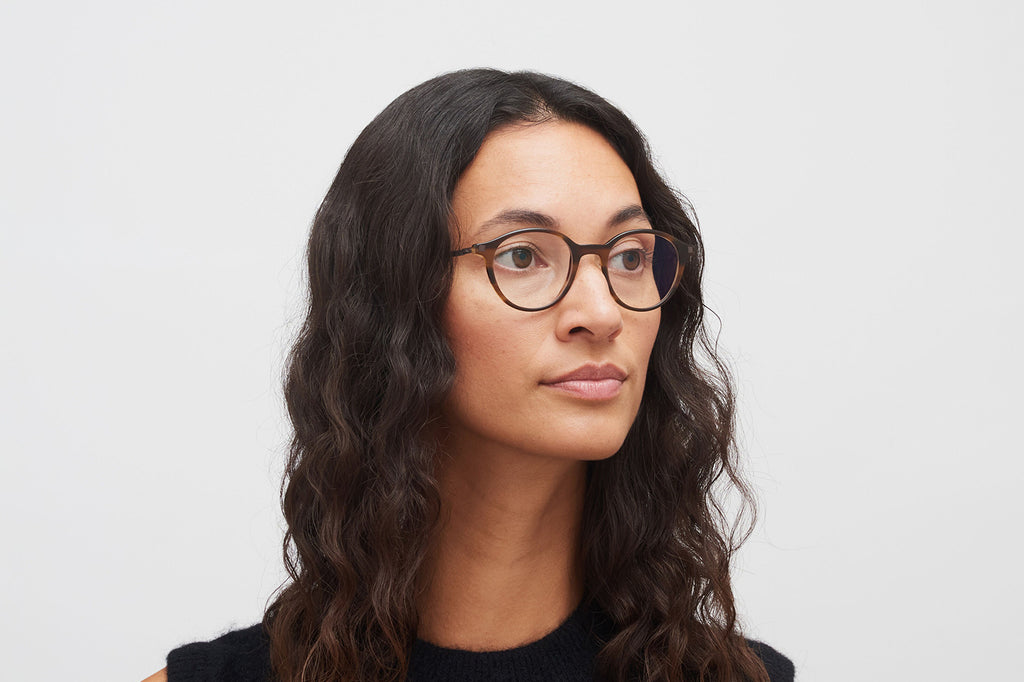 MYKITA® - Kolmar Eyeglasses Striped Brown/Mocca