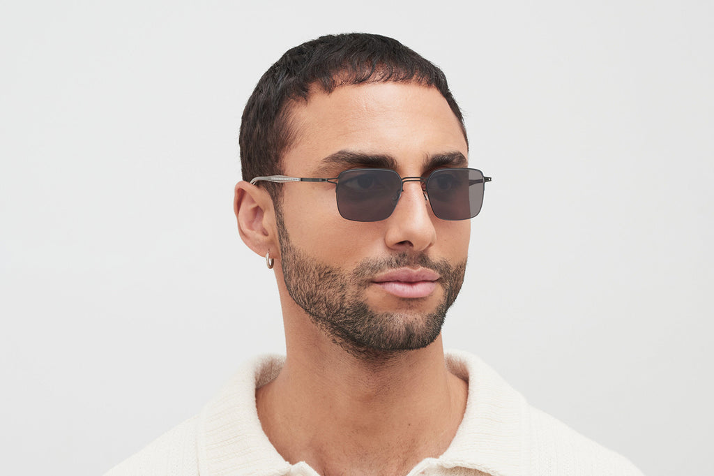 MYKITA - Alcott Sunglasses Black with Polarized Pro Hi-Con Grey Lenses