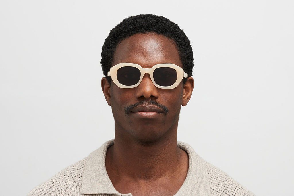 MYKITA® - Satin Sunglasses Blonde with Brown Solid Lenses