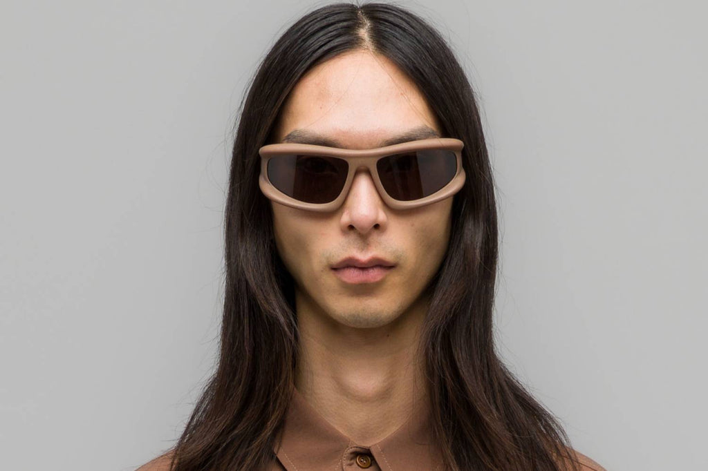 MYKITA - Marfa Sunglasses MD37 - Cashmere Grey with Cedar Brown Lenses