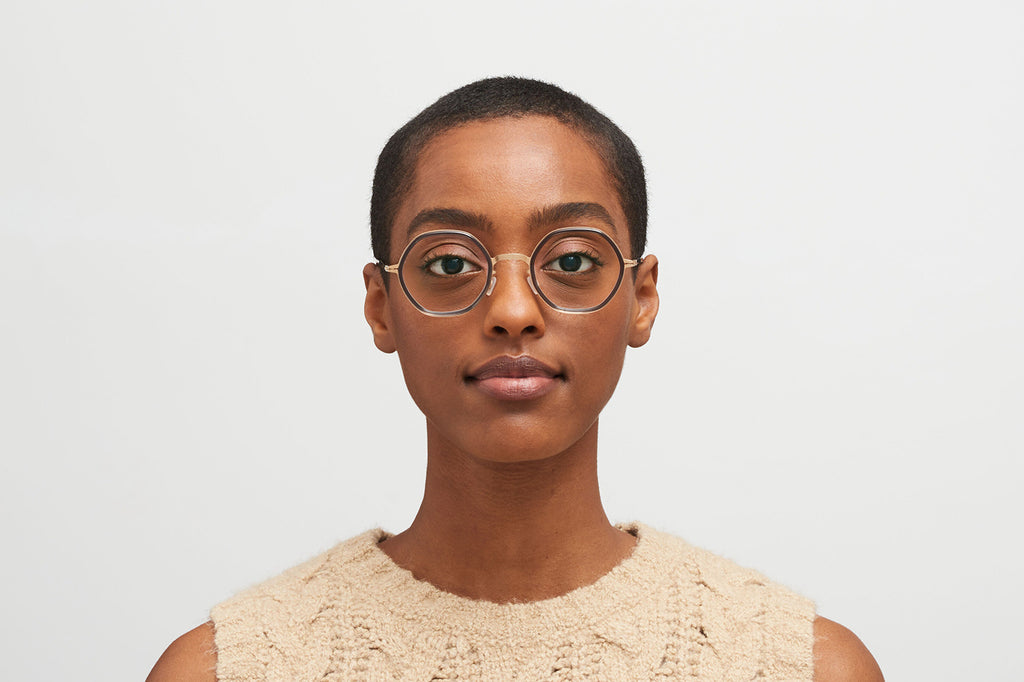 MYKITA® - Alya Eyeglasses Champagne Gold/Clear Ash