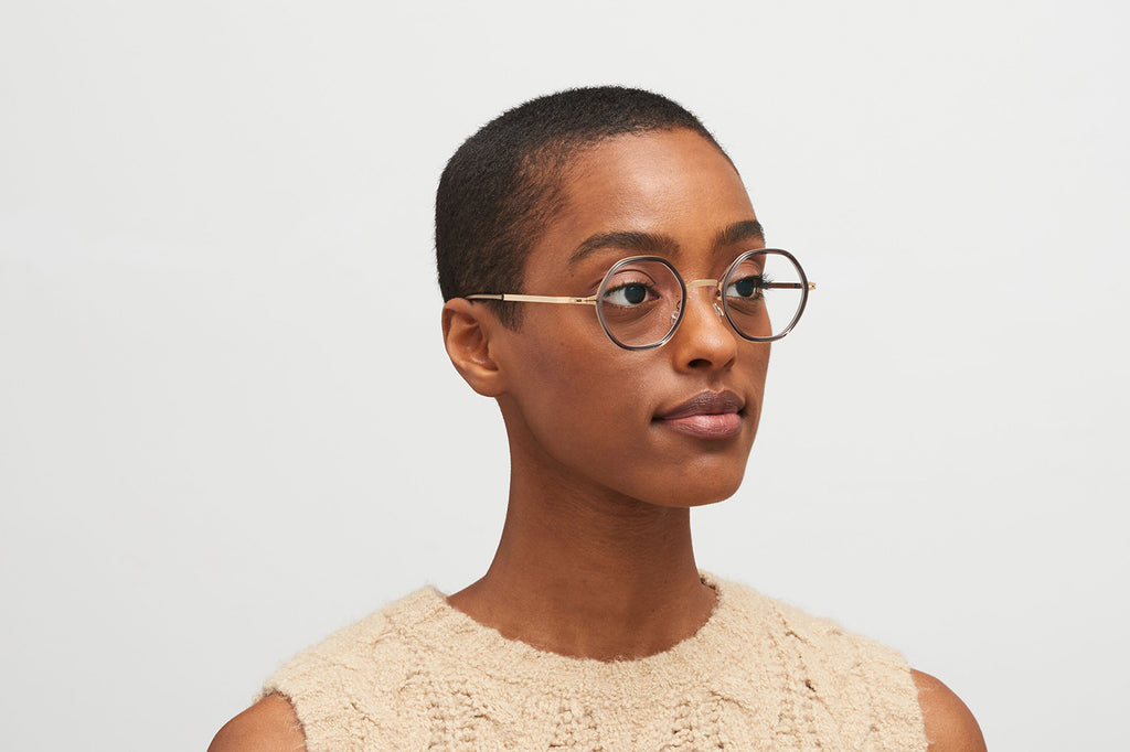 MYKITA® - Alya Eyeglasses Champagne Gold/Clear Ash