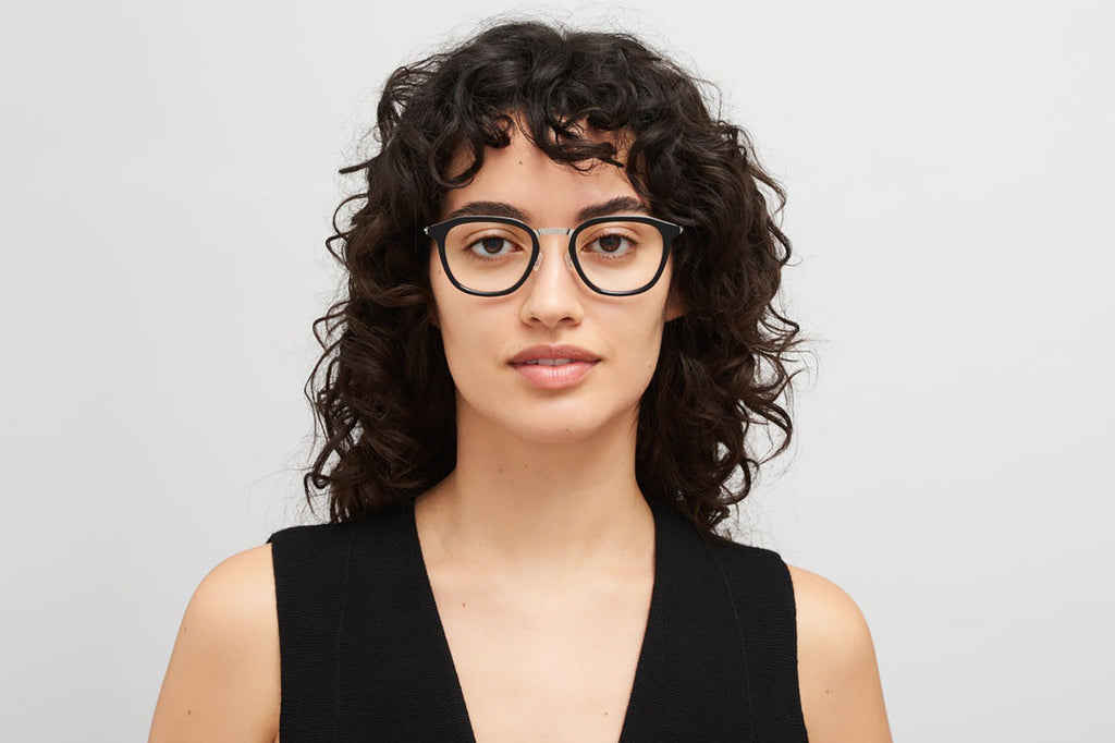 MYKITA® - Pavi Eyeglasses Shiny Silver/Black