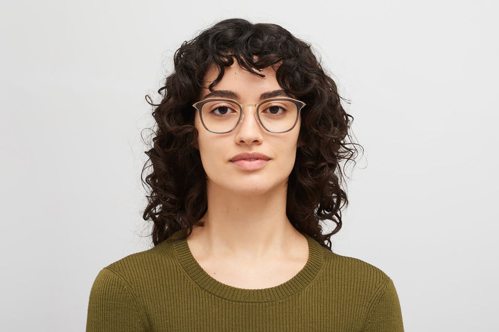 MYKITA® - Pavi Eyeglasses Champagne Gold/Clear Ash