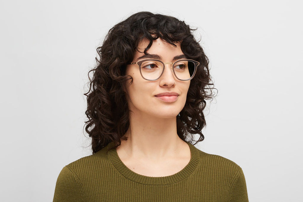 MYKITA® - Pavi Eyeglasses Champagne Gold/Clear Ash