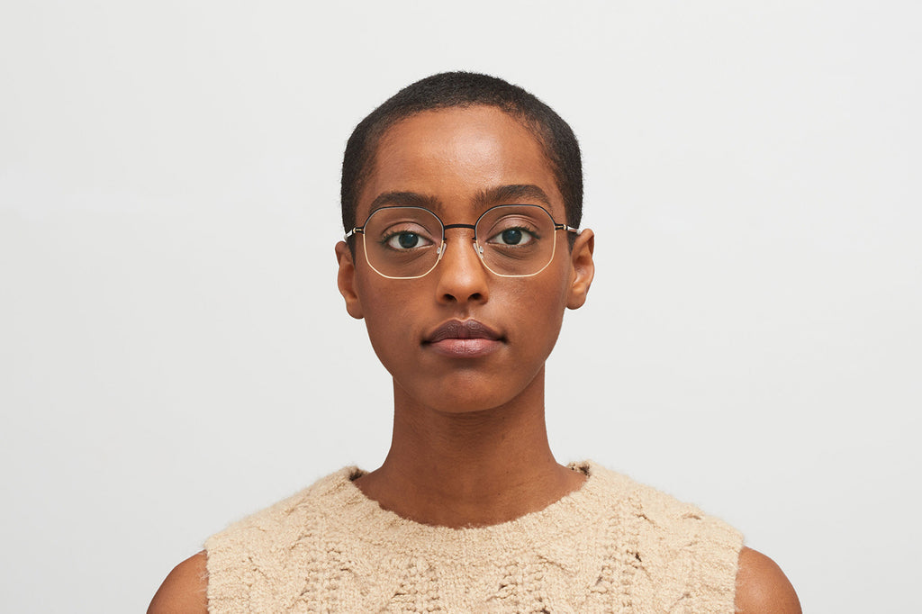 MYKITA® - Cat Eyeglasses Gold/Jet Black