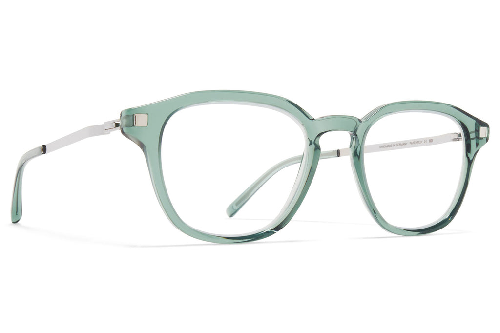 MYKITA® - Yura Eyeglasses Cypress Green/Shiny Silver