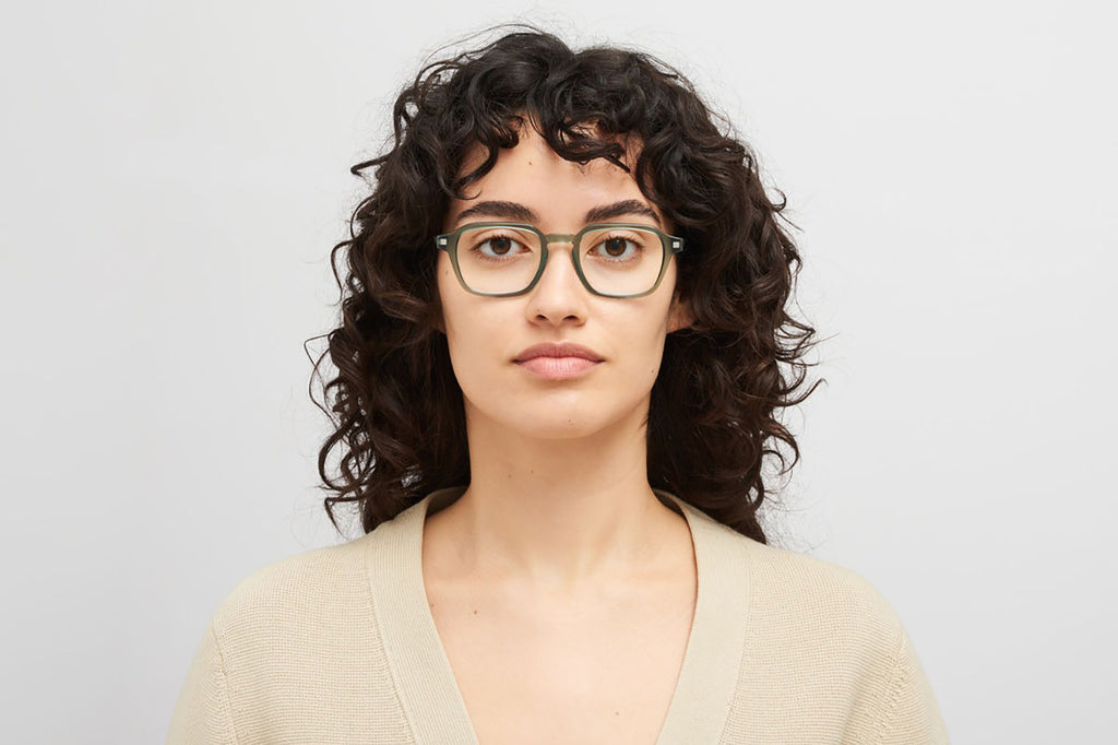 MYKITA® - Yukon Eyeglasses Cypress Green/Shiny Silver