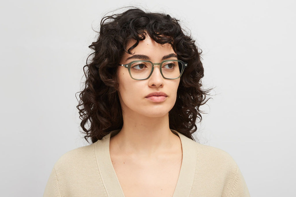 MYKITA® - Yukon Eyeglasses Cypress Green/Shiny Silver