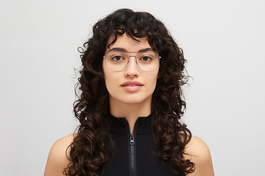 MYKITA® - Steen Eyeglasses Silver/Deep Purple