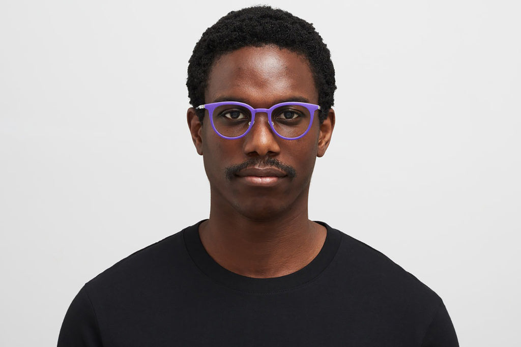 MYKITA® - Sindal Eyeglasses MH71 - True Purple/Shiny Silver