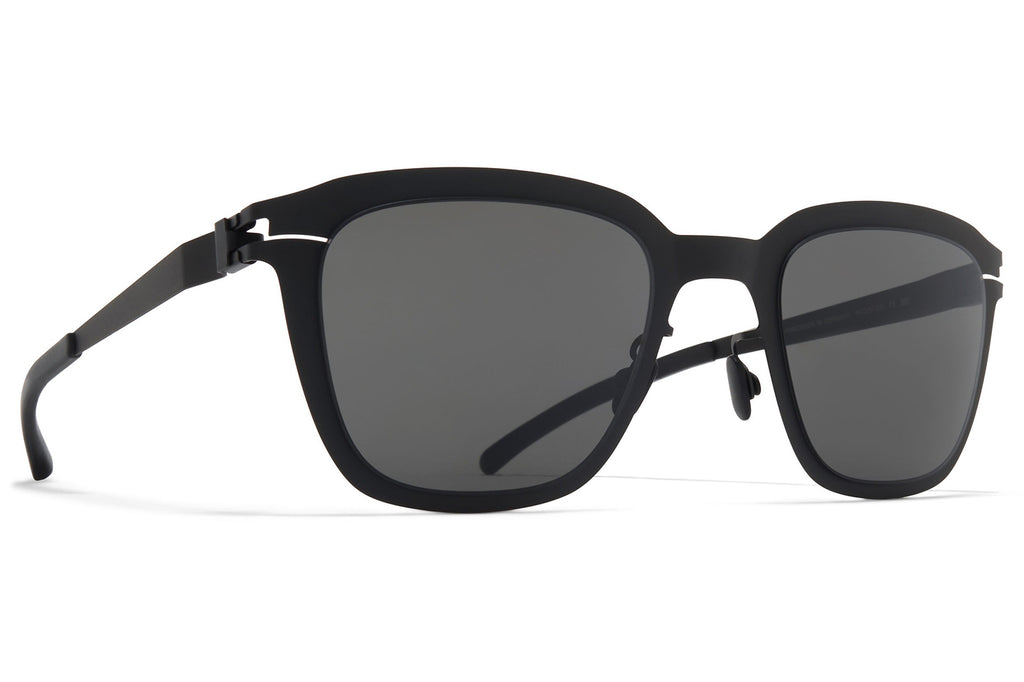 MYKITA - Avery Sunglasses Black with Dark Grey Solid Lenses