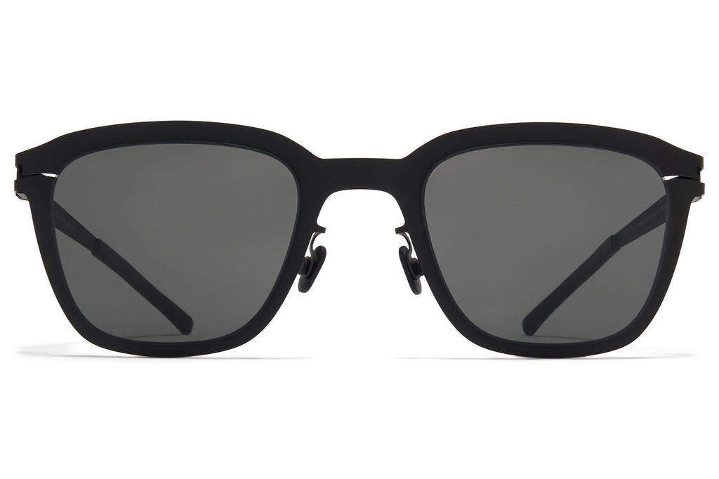 MYKITA - Avery Sunglasses Black with Dark Grey Solid Lenses