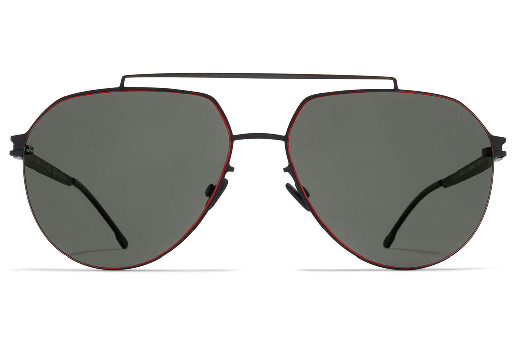 MYKITA | Leica - ML13 Sunglasses Black with Leica Grey 85 Polarized Lenses