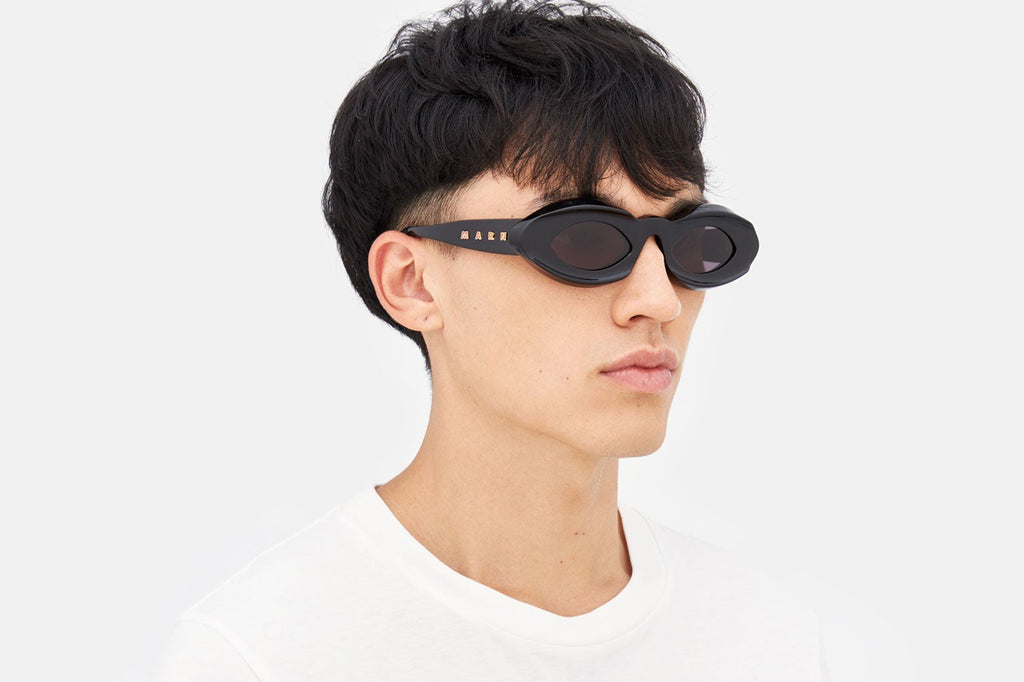 Marni® - Dark Doodad Sunglasses Black