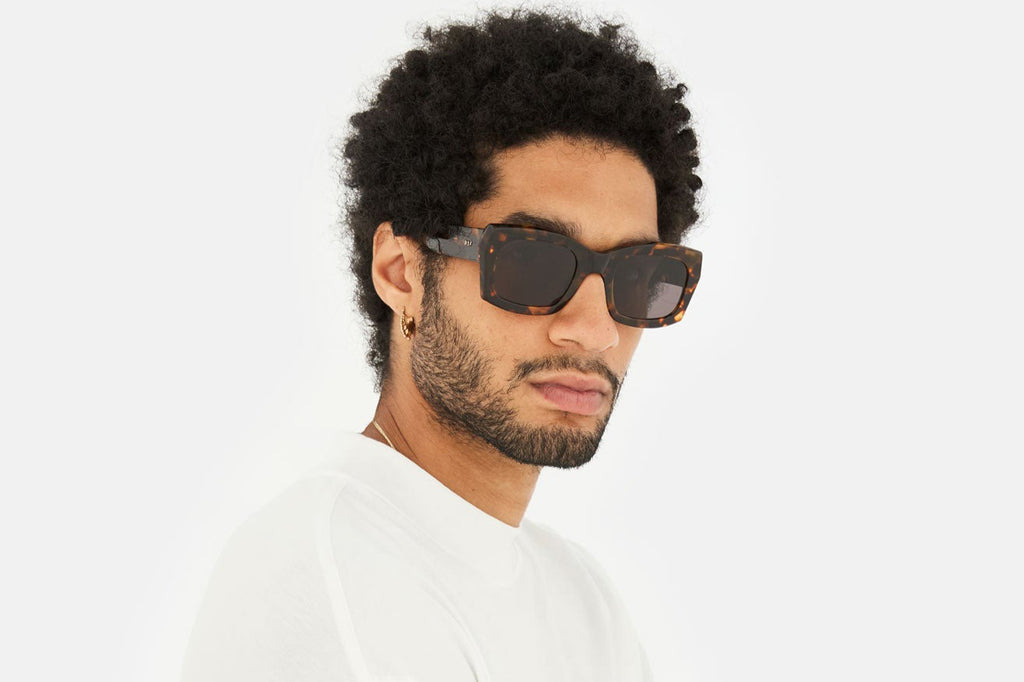 Retro Super Future® - Komori Sunglasses Burnt Havana