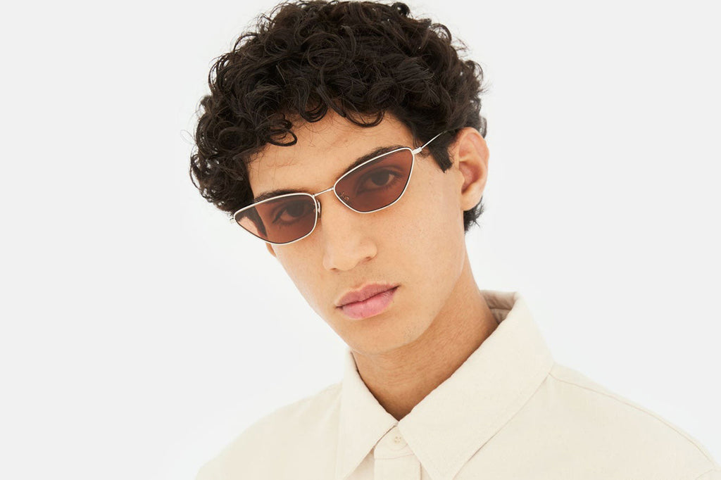 Retro Super Future® - Spillo Sunglasses Silver