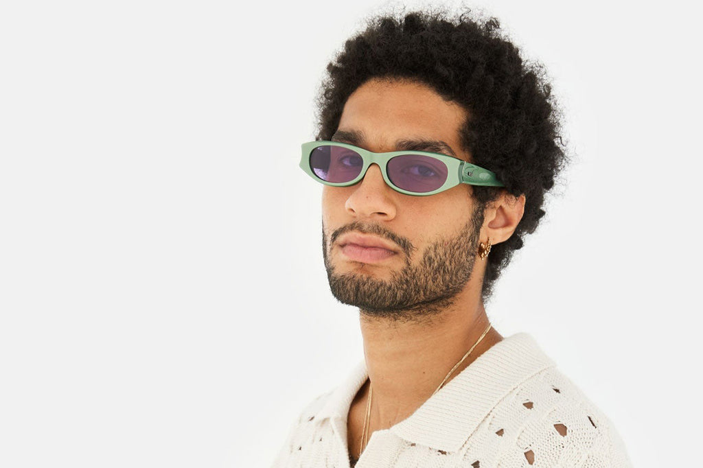 Retro Super Future® - Razzo Sunglasses Metallic Mint