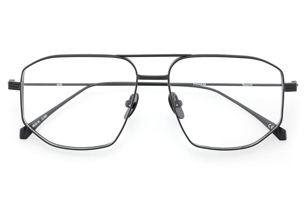 Kaleos Eyehunters - Tassone Eyeglasses Matte Black