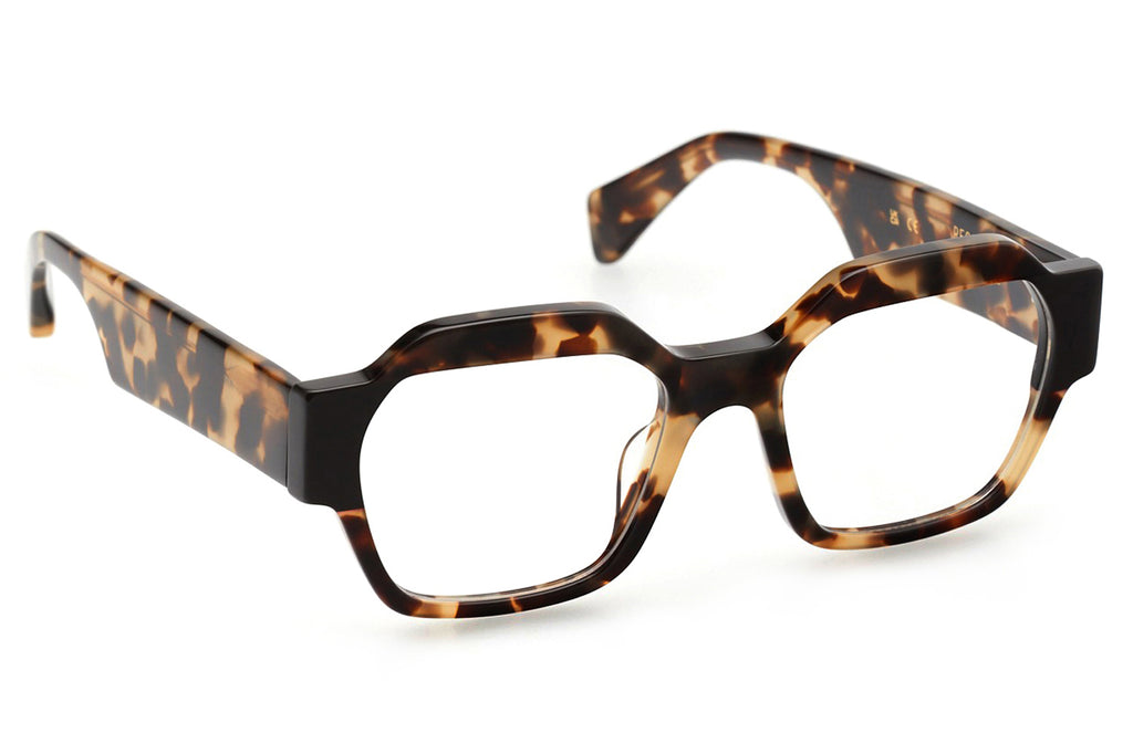 Kaleos Eyehunters - Reggiani Eyeglasses Brown Tortoise/Brown