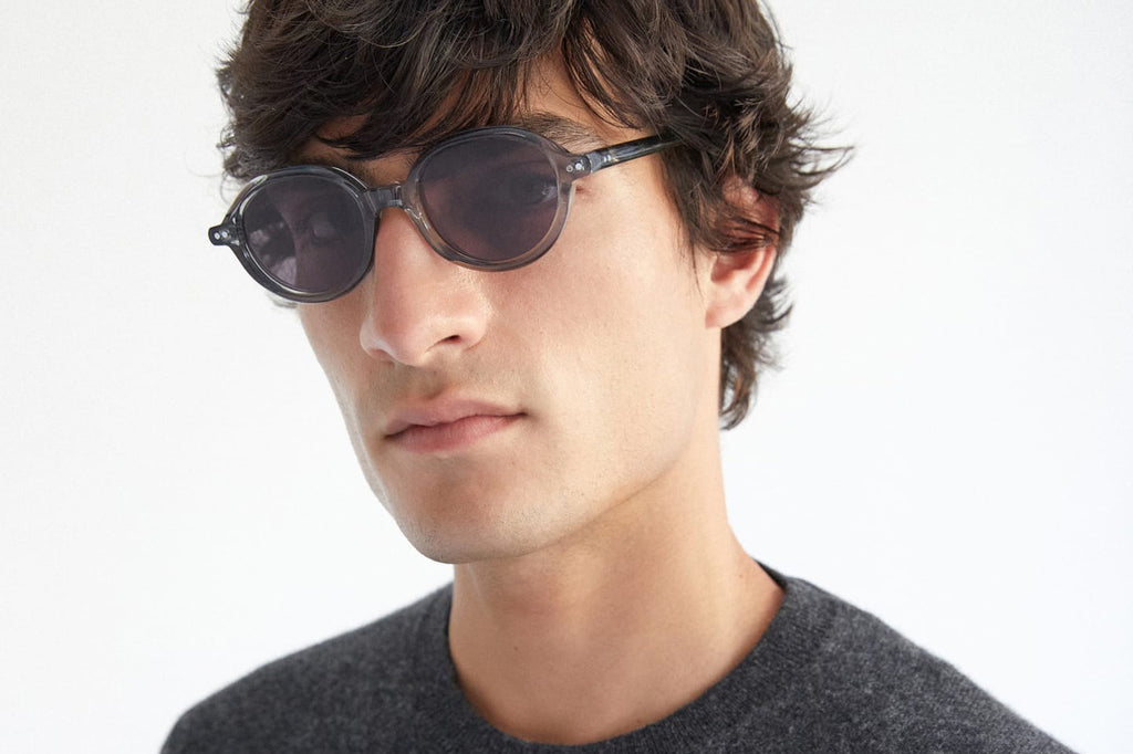 Kaleos Eyehunters - Peterson Sunglasses Transparent Grey