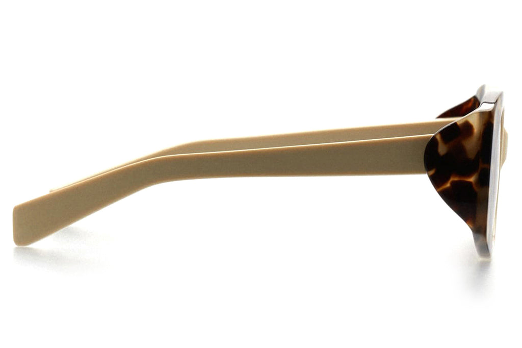 Kaleos Eyehunters - May Sunglasses Pearl White/Brown Tortoise