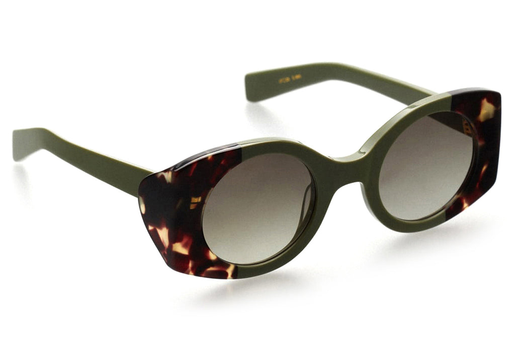 Kaleos Eyehunters - May Sunglasses Green/Tortoise