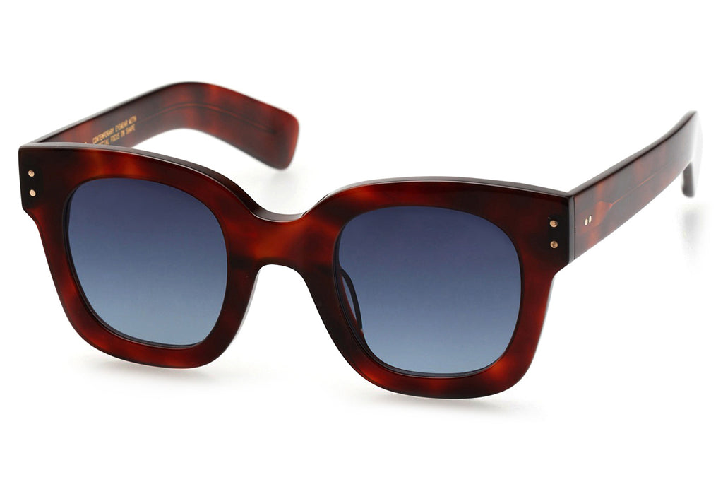 Kaleos Eyehunters - Chambers Sunglasses Monochrome Red Tortoise