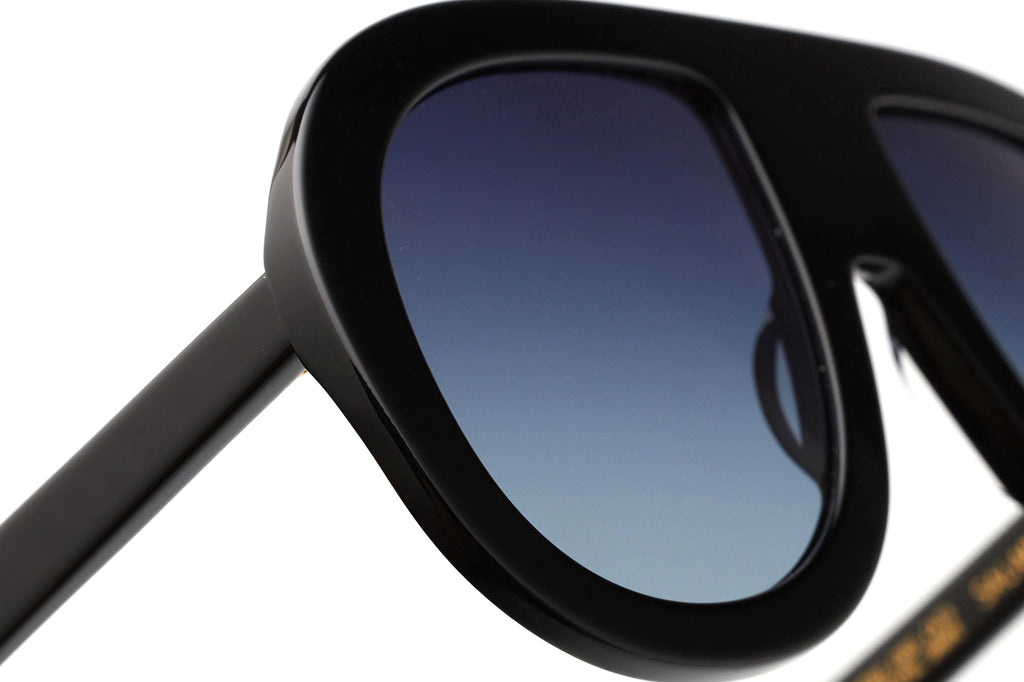 Kaleos Eyehunters - Salander Sunglasses Monochrome Black