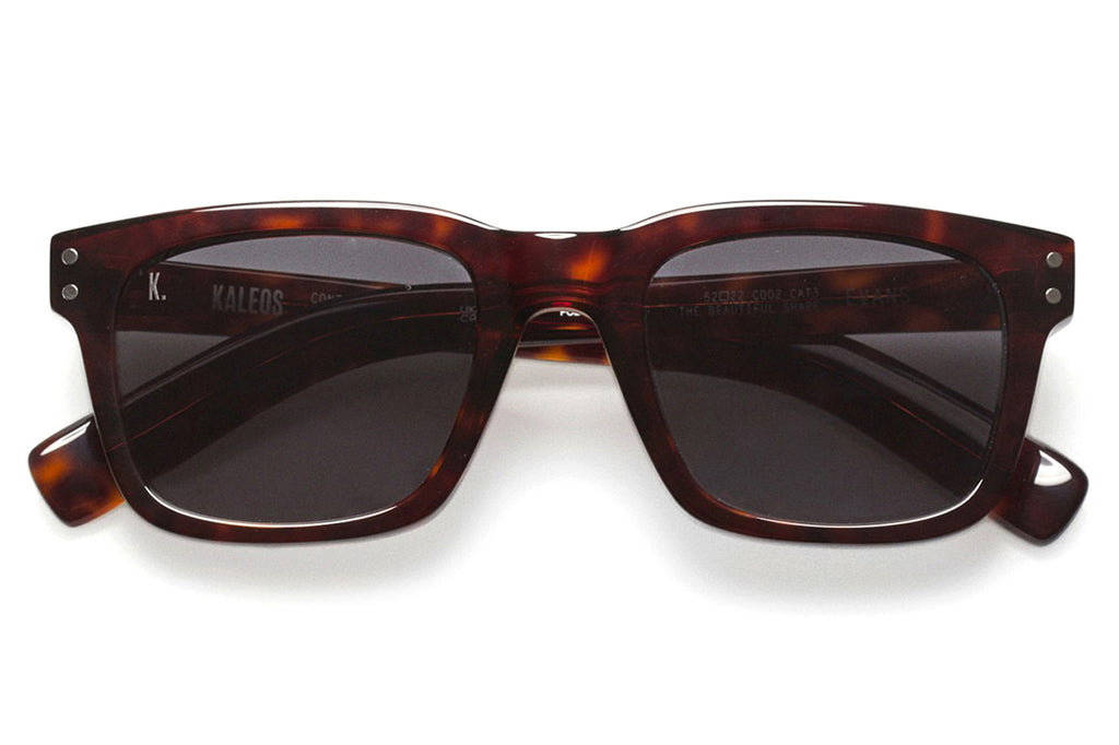 Kaleos Eyehunters - Evans Sunglasses Dark Brown Tortoise