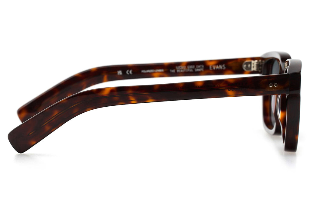 Kaleos Eyehunters - Evans Sunglasses Dark Brown Tortoise