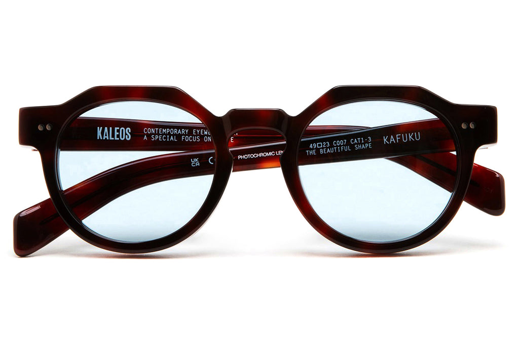 Kaleos Eyehunters - Kafuku Sunglasses Red Tortoise