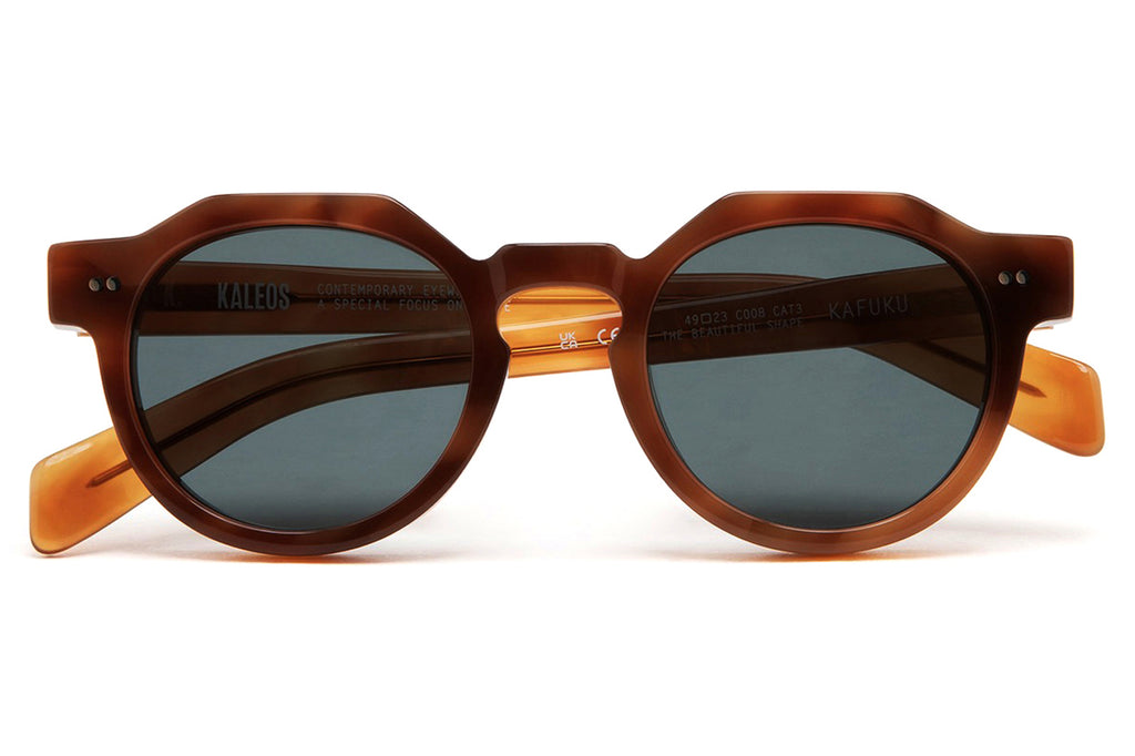 Kaleos Eyehunters - Kafuku Sunglasses Dark Honey Tortoise