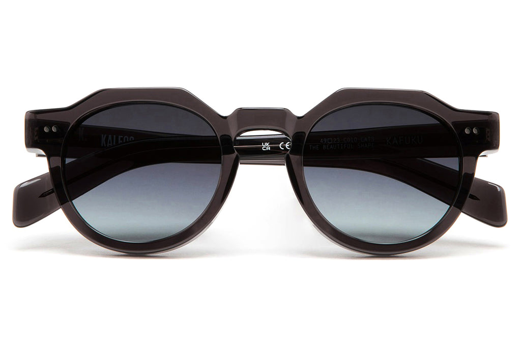 Kaleos Eyehunters - Kafuku Sunglasses Transparent Dark Grey