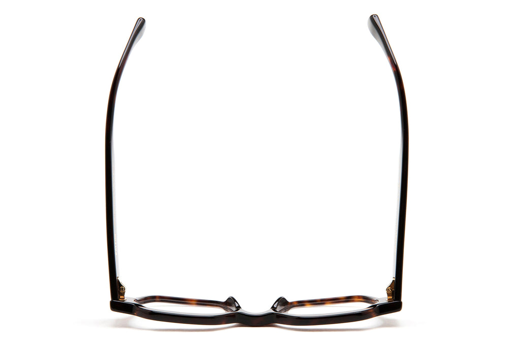 Kaleos Eyehunters - Reggiani Eyeglasses Dark Brown Tortoise