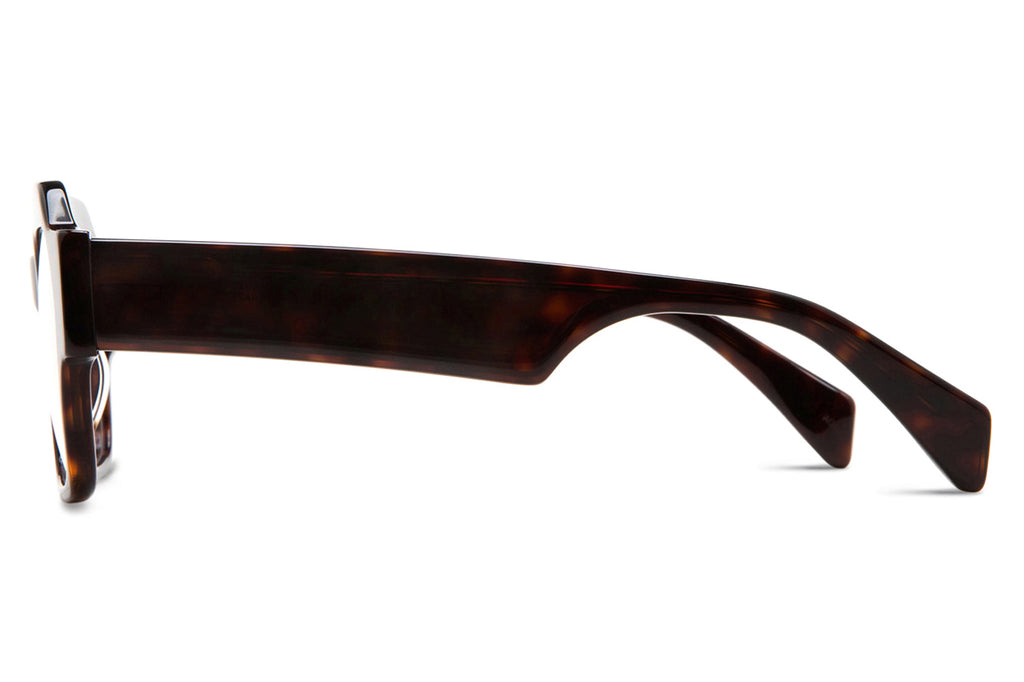 Kaleos Eyehunters - Reggiani Eyeglasses Dark Brown Tortoise