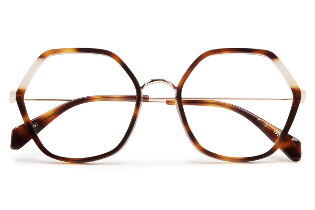 Kaleos Eyehunters - Rawlings Eyeglasses Dark Brown Tortoise/Translucent Beige