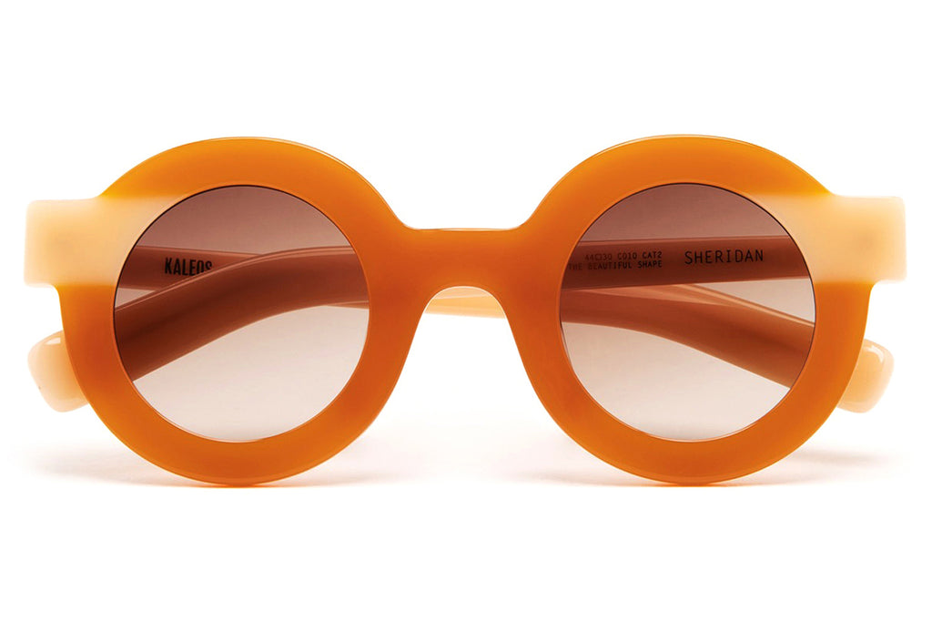 Kaleos Eyehunters - Sheridan Sunglasses Orange/Translucent Light Orange