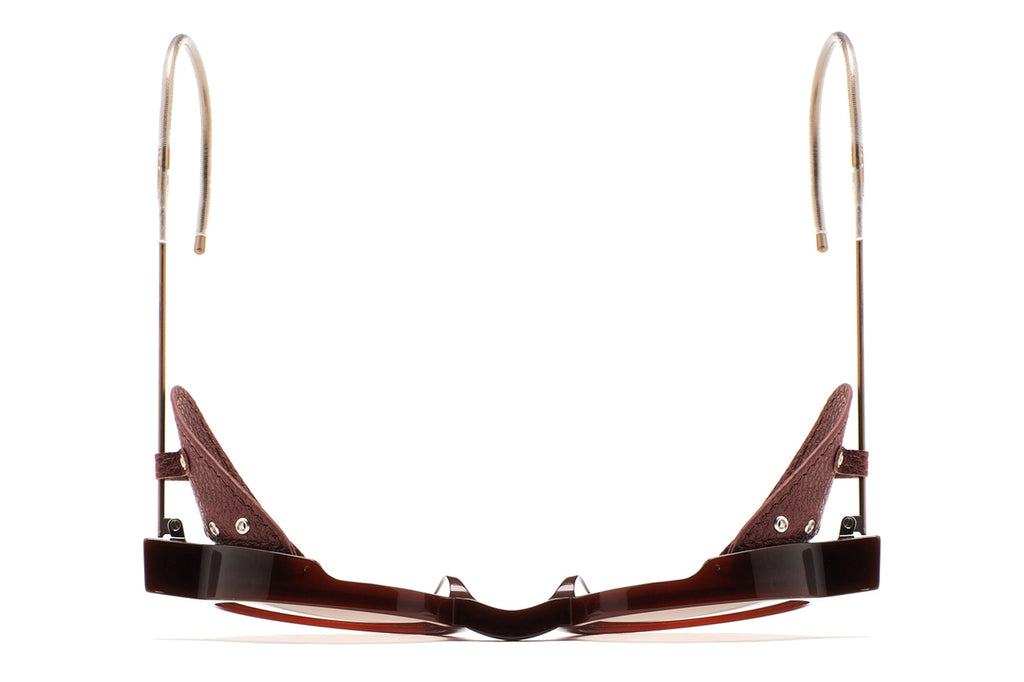 Kaleos Eyehunters - Parrado Sunglasses Translucent Brown