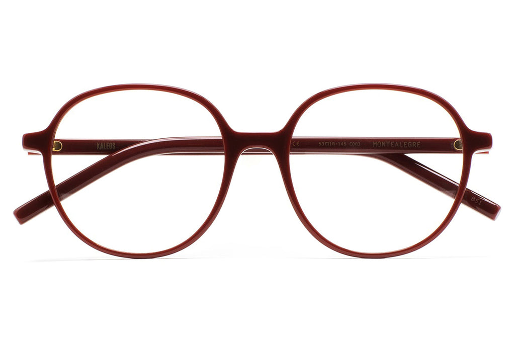 Kaleos Eyehunters - Montealegre Eyeglasses Burgundy