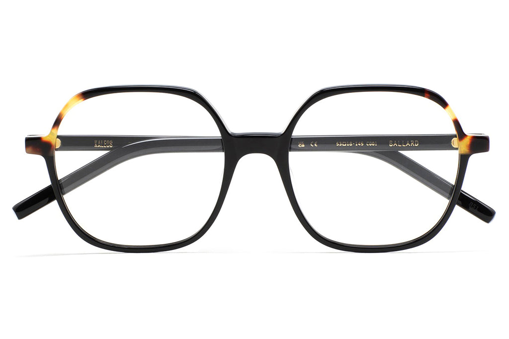 Kaleos Eyehunters - Ballard Eyeglasses Black/Brown Tortoise