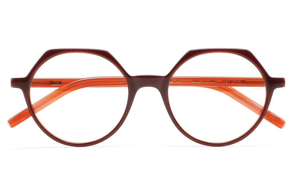 Kaleos Eyehunters - Feinstein Eyeglasses Burgundy