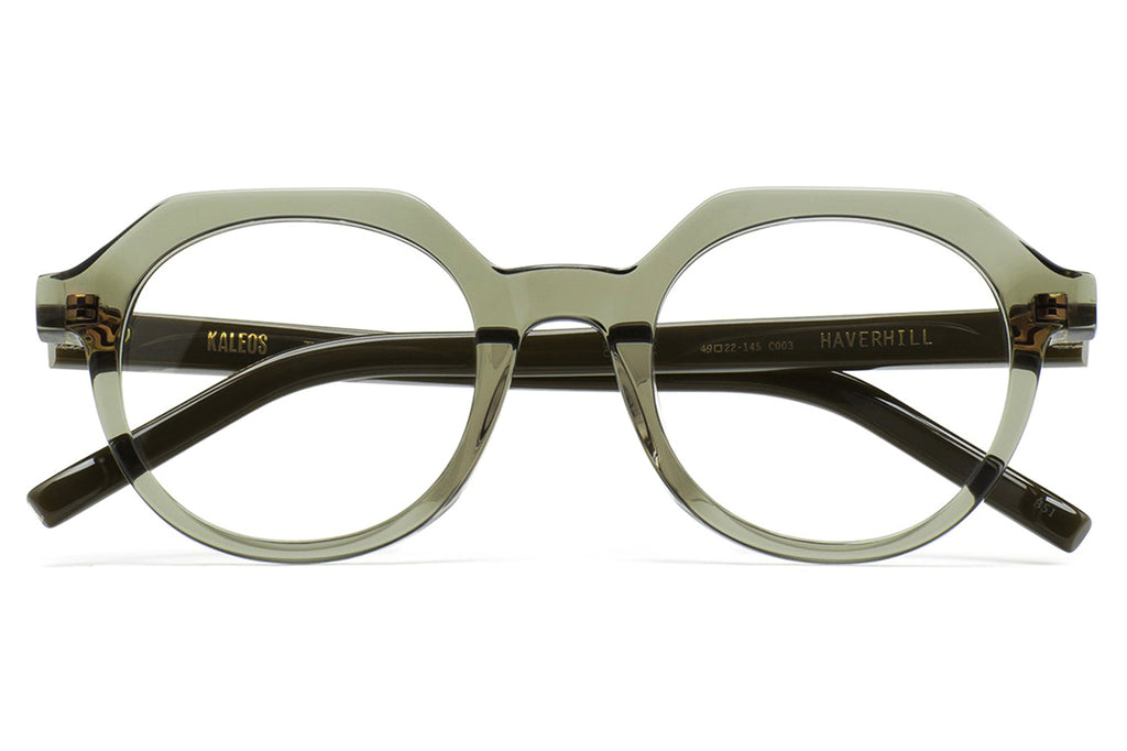 Kaleos Eyehunters - Haverhill Eyeglasses Transparent Olive Green