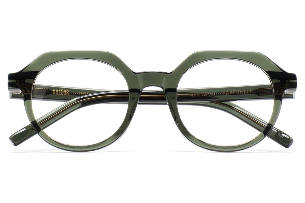 Kaleos Eyehunters - Haverhill Eyeglasses Transparent Greyish Green