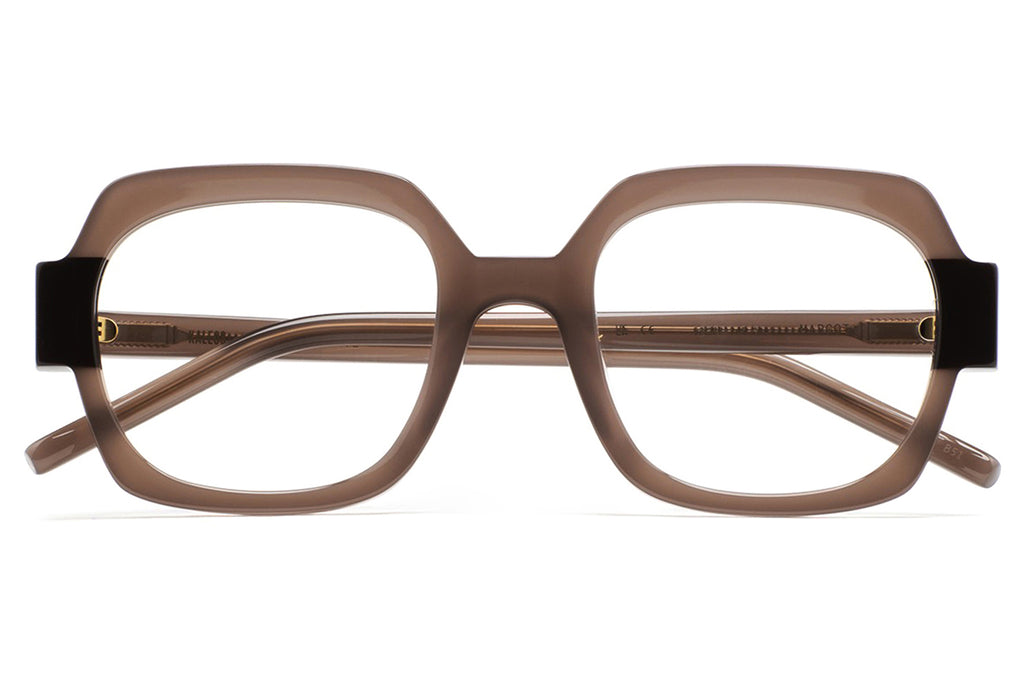 Kaleos Eyehunters - Margot Eyeglasses Transparent Brown/Dark Brown